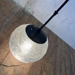 アンティーク ガラス製 ボール型 ペンダントライト 照明器具 レトロ