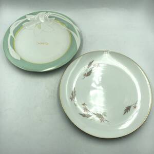 【ノリタケ】　NORITAKE　YVES SAINT LAURENT　大皿　皿　食器　プレート　中古