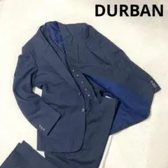 DURBAN/ダーバン/3ピース/ツーボタン/セット/ネイビー