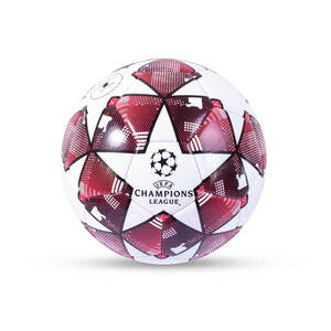 UEFA チャンピオンズリーグ　サッカーボール　レッドスター　5号球　未使用品