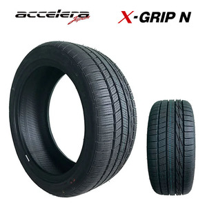 送料無料 アクセレラ スタッドレスタイヤ 【1本単品 新品】 accelera X-GRIP N X-GRIP N 215/45R17 91V XL