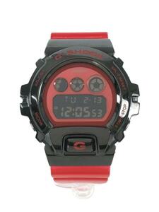 CASIO◆腕時計/デジタル/ラバー/BLU/RED/SS/DW-6900CARP21-1JR