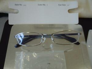 かなりかっこいい眼鏡フレーム110-1/サイズ49□18-135