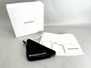 BALENCIAGA バレンシアガ クラッチポーチ レザー 476977 トライアングル[327920