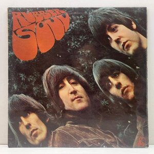 レア!良好! MONO Y&B 英 UKオリジナル THE BEATLES Rubber Soul (Parlophone PMC 1267) GRAMOPHONEリム SOLD IN U.K.～表記 モノラル LP