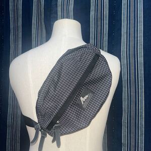 rare xs gregory tailmate waist bag usa スペクトラ 格子 ウエストバッグ ボディバッグ 銀タグ 旧タグ 米国製 登山 アメリカ製