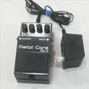 ☆01269 【中古】 BOSS metal Core ml-2 ディストーション・ペダル