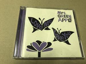 Mrs. GREEN APPLE Love me,Love you 初回限定盤 CD+DVD ミセス LOVE