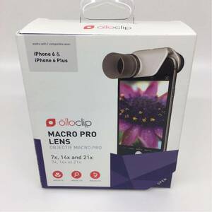 olloclip Macro Pro Lens iPhone 6/6s/6 Plus/6s Plus ☆ 7x 14x 21x ☆ 【日本正規代理店品】OC-0000138-EU マクロレンズ ☆ 美品 ☆