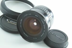 ば05★上質美品★ キヤノン用 COSINA AF 19-35mm F3.5-4.5 コシナ CANON キャノン EFマウント え02456477775700