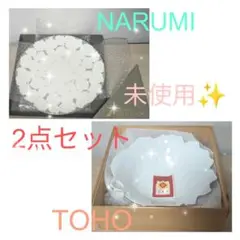 未使用✨NARUMI ナルミボーンチャイナ＆TOHO CHINA❤薔薇2点セット