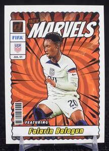 2023-24 Panini Donruss Soccer Net Marvels Folarin Balogun Monaco USA サッカー カード