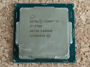 Intel Core i7-7700 【CPU】