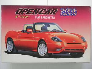 新品★1/24 フィアット　バルケッタ　フジミ★プラモ ミニカー イタリア 外車 FIAT