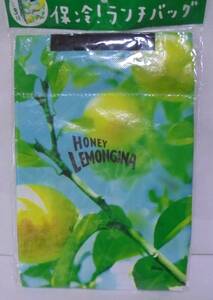 非売品　ハニー レモンジーナ　HONEY LEMONGINA　保冷 ランチバッグ 　未開封　保管品