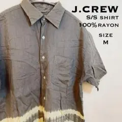 J.CREW ジェイクルー 半袖シャツ 100%レーヨン M メンズ