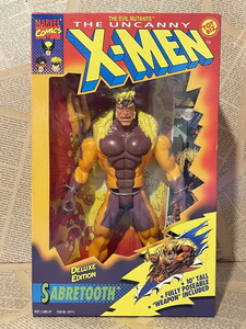 ☆1990年代/エックスメン/セイバートゥース/10インチフィギュア/即決ビンテージToybiz/X-Men/Figure(Sabretooth/MIB) MA-417