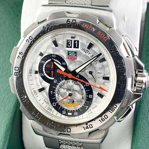 【1円〜】TAG HEUER タグ ホイヤー 腕時計 メンズ クロノグラフ FORMULA1 フォーミュラ1 CAH101B シルバー文字盤 200M デイト 訳有 可動品