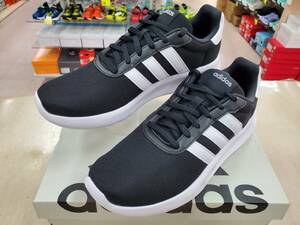 新品即決25.0cm★adidasアディダス ライトレーサー3.0M カジュアルスニーカー★スポーティー ランニング シューレース紐靴 人気モデル！