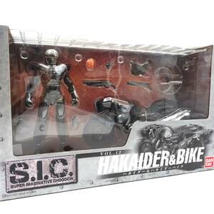 12400-5【中古品】バンダイ/S.I.C./HAKAIDER&BIKE/ハカイダー＆ハカイダーバイク/ハカイダー＆バイク/ハカイダー/フィギュア