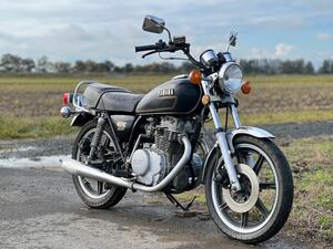 7300km ワンオーナー GX250SP 2U3 レストアベース売切(RD250、GSX250E、Z250FT、XJ、SR400