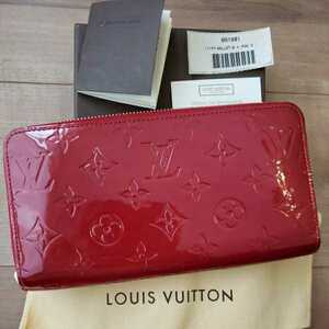 LOUISVUITTON ルイヴィトン ジッピーウォレット モノグラムヴェルニ ラウンドファスナー長財布 本革　レザー　新品同様　売り切れ　レア