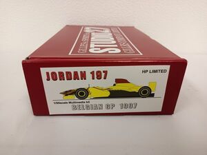 【新品未組立】Studio27 1/20 ジョーダン 197 ベルギー GP 1997 スタジオ27 梱80