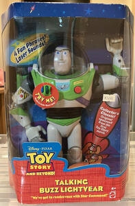 TOY STORY AND BEYOND! TALKING BUZZ LIGHTYEAR　未開封　※電池切れです。トイ・ストーリー トーキング バズライトイヤー