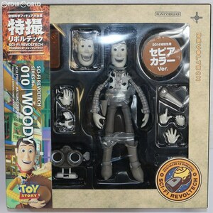 【中古】[FIG]特撮リボルテック No.010EX ウッディ セピアカラーVer. トイ・ストーリー 完成品 可動フィギュア 海洋堂/ケンエレファント(61