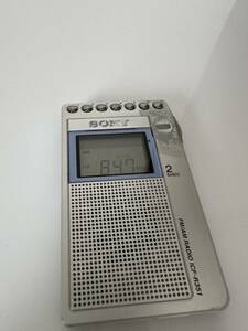 SONY FM AM ポケットラジオ ICF-R351