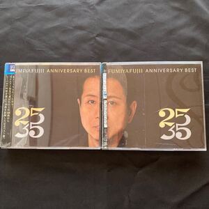 送料込み【3枚×2タイトル】藤井フミヤ / FUMIYA FUJII ANNIVERSARY BEST "25/35"　 L盤　R盤