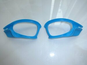 処分価格!★オークリー ジュリエット用 サイドブラインダー Replacement Side Blinders for-Oakley Juliet Frame LIGHT BLUE 新品 OAKLEY