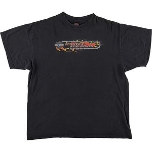 古着 ビッグサイズ 90年代 ハーレーダビッドソン モーターサイクル バイクTシャツ USA製 メンズXXXL相当 ヴィンテージ /eaa493040