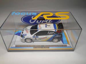 イクソ 1/43 フォード・フォーカス RS WRC EVO.3 #4…M.マルティン/M.パーク …1st.アクロポリス・ラリー2003