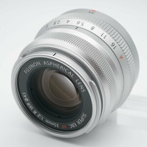 ほぼ新品 フジフイルム フジノン XF 35mm F2 R WR シルバー