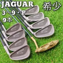 【希少】　アイアンセット　ジャガー　JAGUAR　3〜9・P パター　9本セット