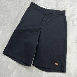 Dickies ディッキーズ ルーズフィット ショートパンツ ワークパンツ ロゴ スケーター ブラック サイズ32