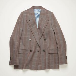 Acne Studios テーラード ジャケット チェック柄 アクネ ストゥディオズ ブレザー ウールジャケット 極美品