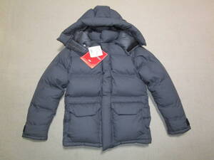 美品即決!THE NORTH FACE ノースフェイス ND91661 WS BROOKS RANGE LIGHT PARKA メンズ ダウンジャケット GRAY size M 左袖に圧着剥がれ有