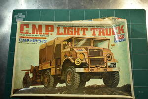 Qn983 【絶版 1974年】 MAX Plastic Model 1:35 CMP Light Truck 英軍小型トラック デカール 60サイズ