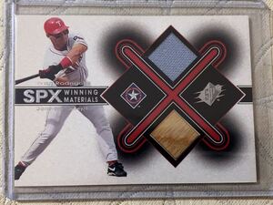 2001 SPx Winning Materials Bat-Jersey #IR1 Ivan Rodriguez 