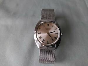 ロンジン／スィス製メンズ腕時計、1970年代，手巻き二針、オーバーホール済