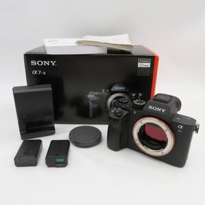 1円～ SONY ソニー α7 RII ミラーレスデジタル一眼カメラ ボディのみ 箱付 動作確認済 現状品 y52-3356876【Y商品】