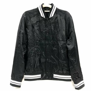 VALENTINO ヴァレンティノ ブラックパンサー ボンバージャケット MV0CI0A94BL サイズ50【CKAU6009】