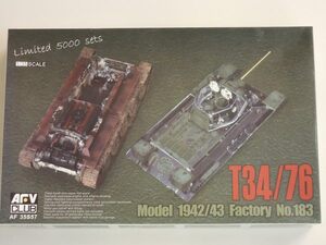 AFVクラブ AFV CLUB 1/35 T34/76 1942年 第183工場製 限定版 230