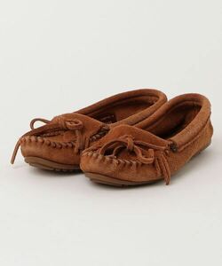 「Minnetonka」 モカシンシューズ UK4 ブラウン レディース