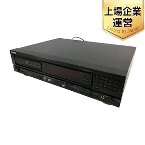 SONY ソニー CDP-228ESD CDプレイヤー リモコン付き オーディオ 音響機材 ジャンク W9602380