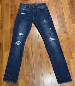 ■AMERICAN EAGLE OUTFITTERS■アメリカンイーグルのストレッチデニム(ジーンズ)■SLIM・W29