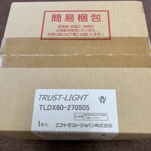 未使用　エコ・トラスト・ジャパン　TRUST-LIGHT TLDX60-270505 ダウンライト　LED（電球色）拡散　埋込穴Φ150mm 5W