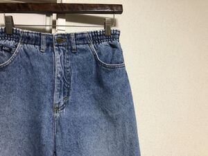 90sヴィンテージ MADE IN USA アメリカ製 Leeリーデニムパンツ W29 1/2実測W74cmL71cm 色落ちあり Wゴム